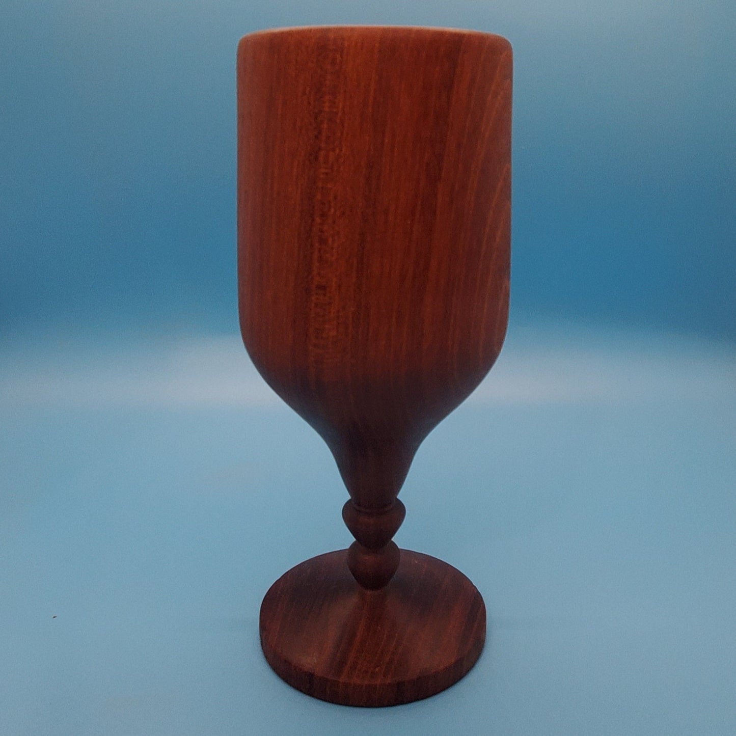 Big Honduran mahogany kiddish cup