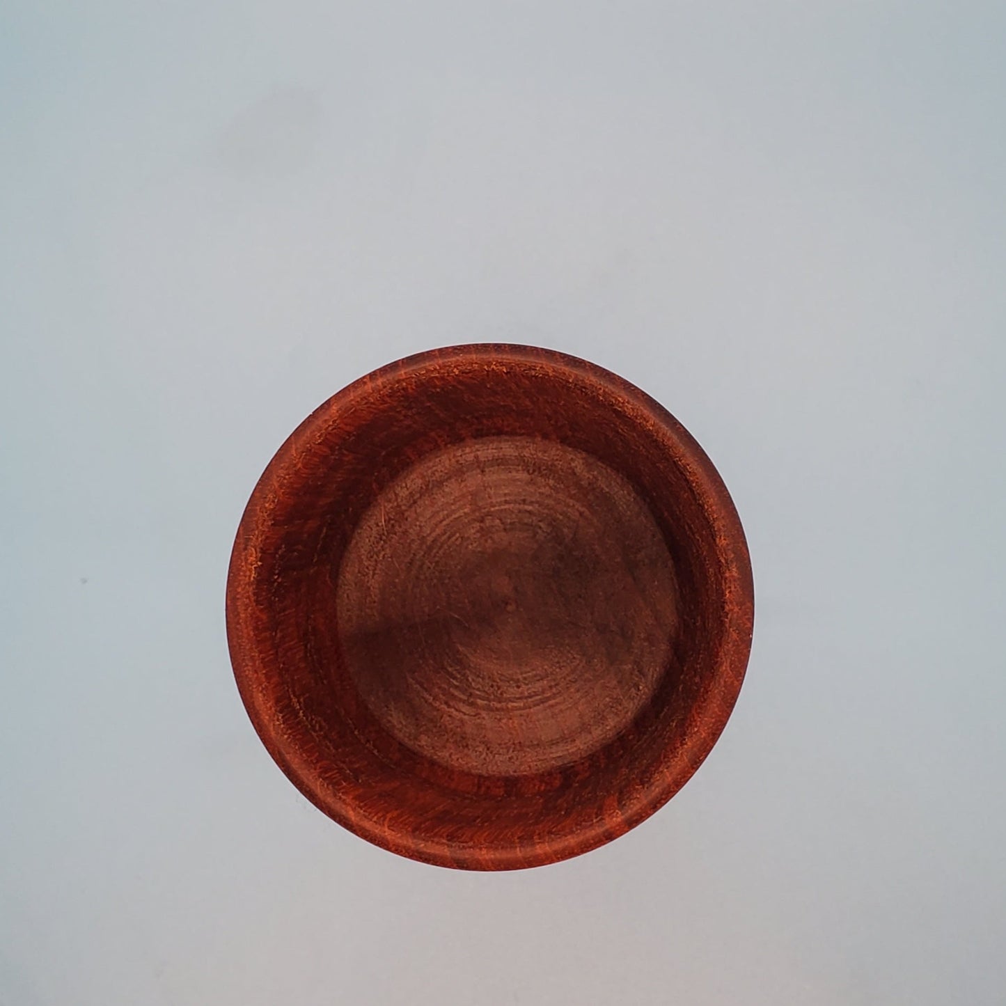 Big Honduran mahogany kiddish cup