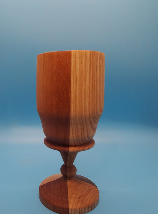 Multi wood big kiddish cup