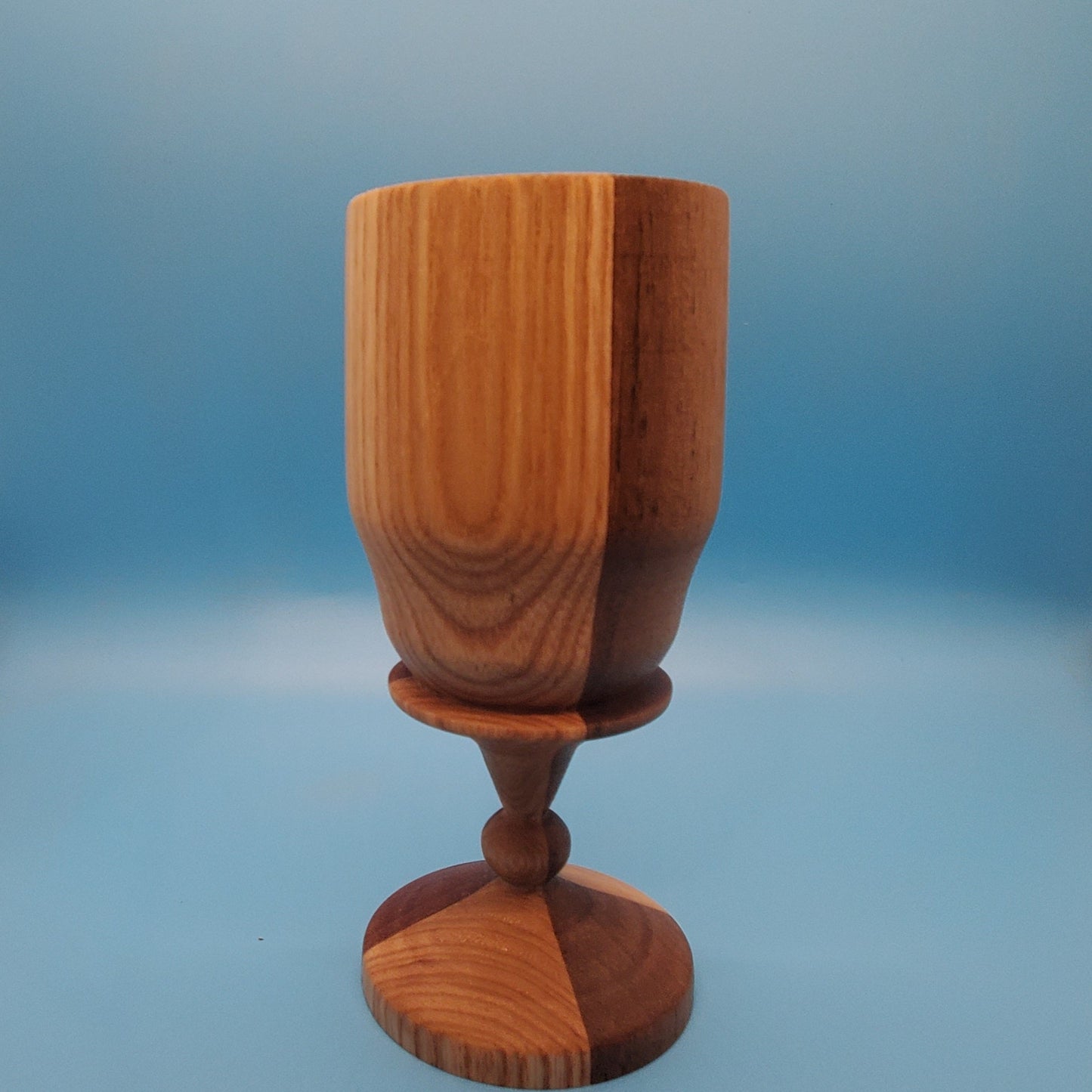 Multi wood big kiddish cup