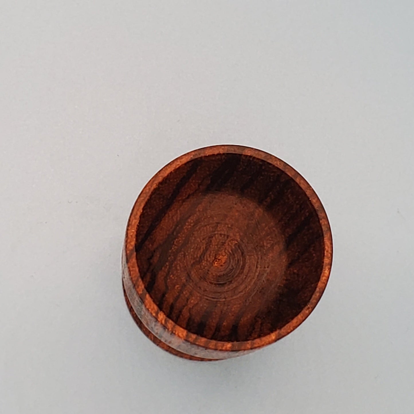 Small zebrawood kiddish cup