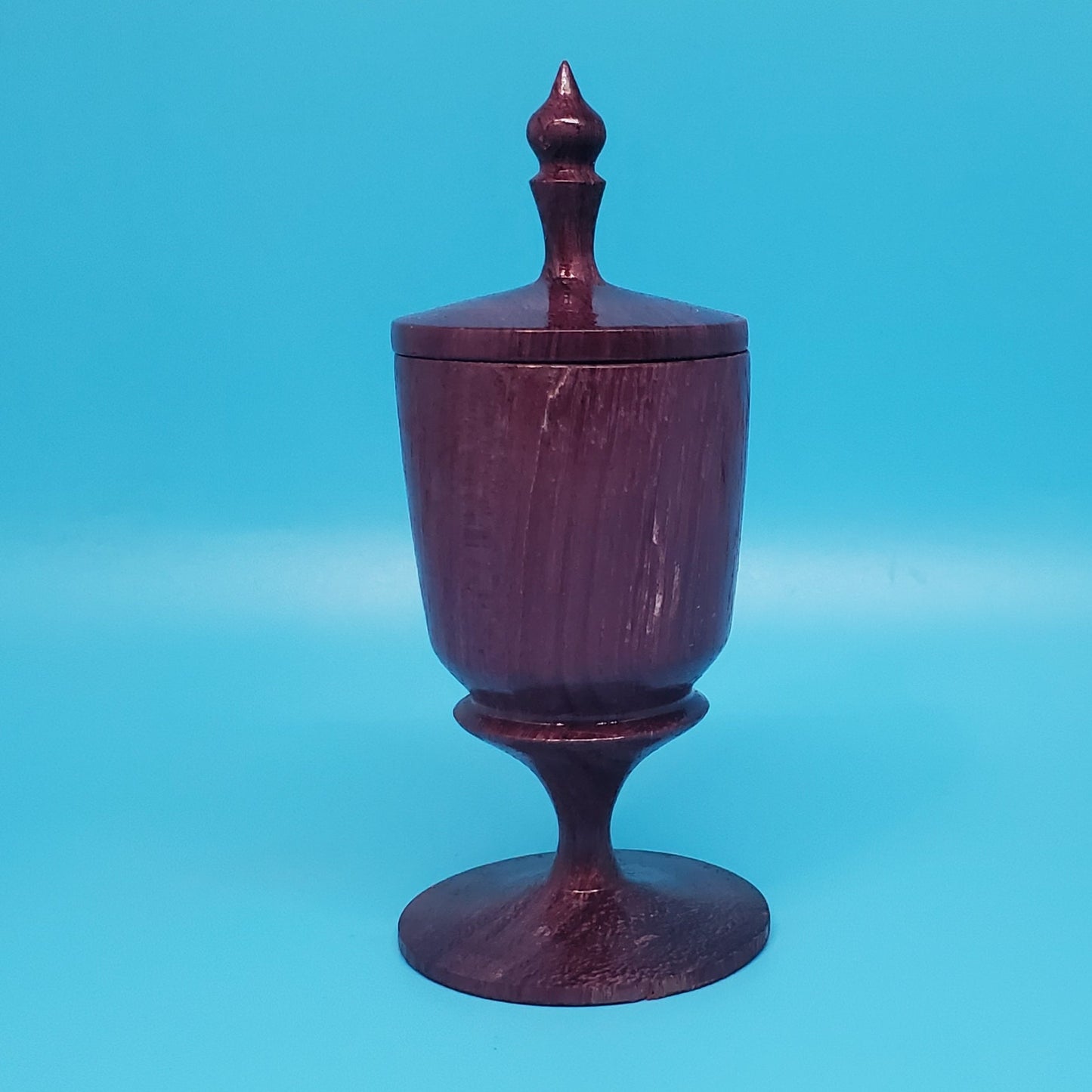 Small purpleheart besamim holder