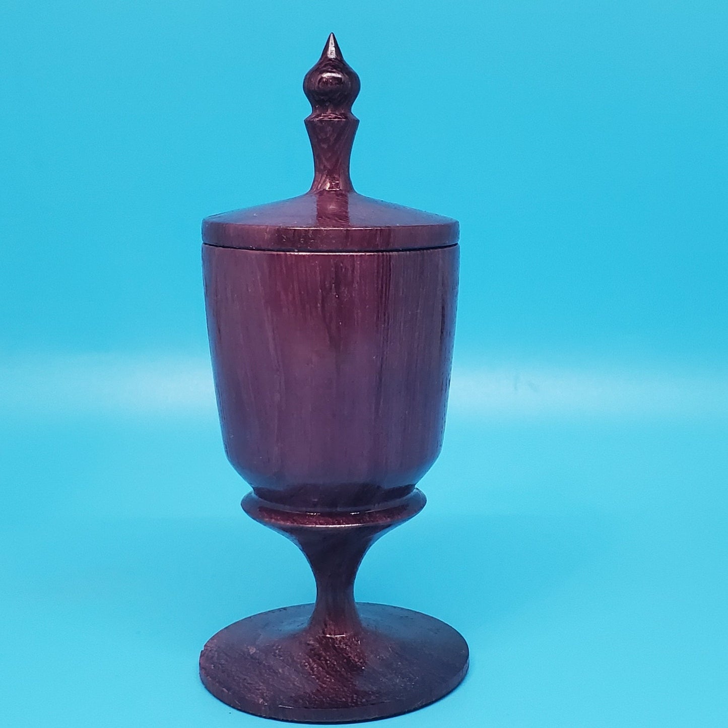 Small purpleheart besamim holder