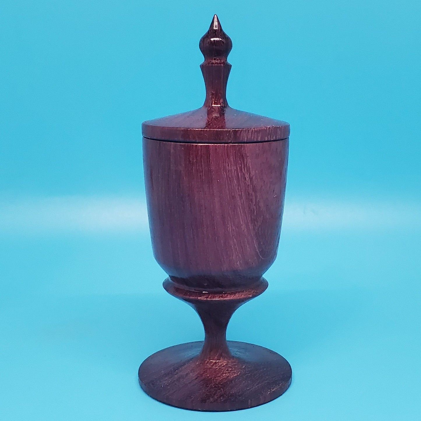 Small purpleheart besamim holder