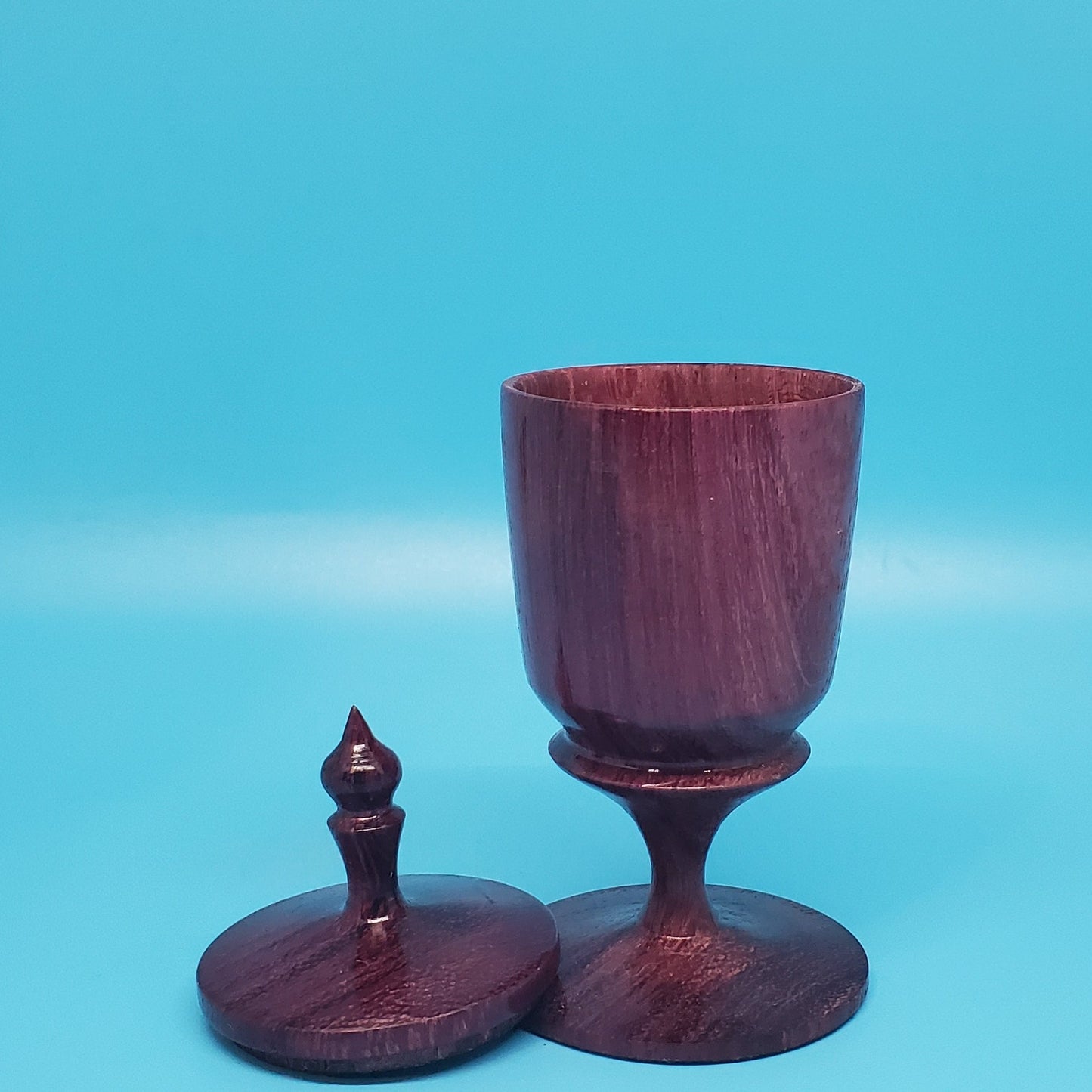 Small purpleheart besamim holder